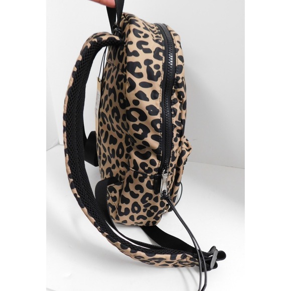 NEW Rebecca Minkoff‎ Medium Leopard Cheetah Print Canvas Backpack $178rt NWT main image 9